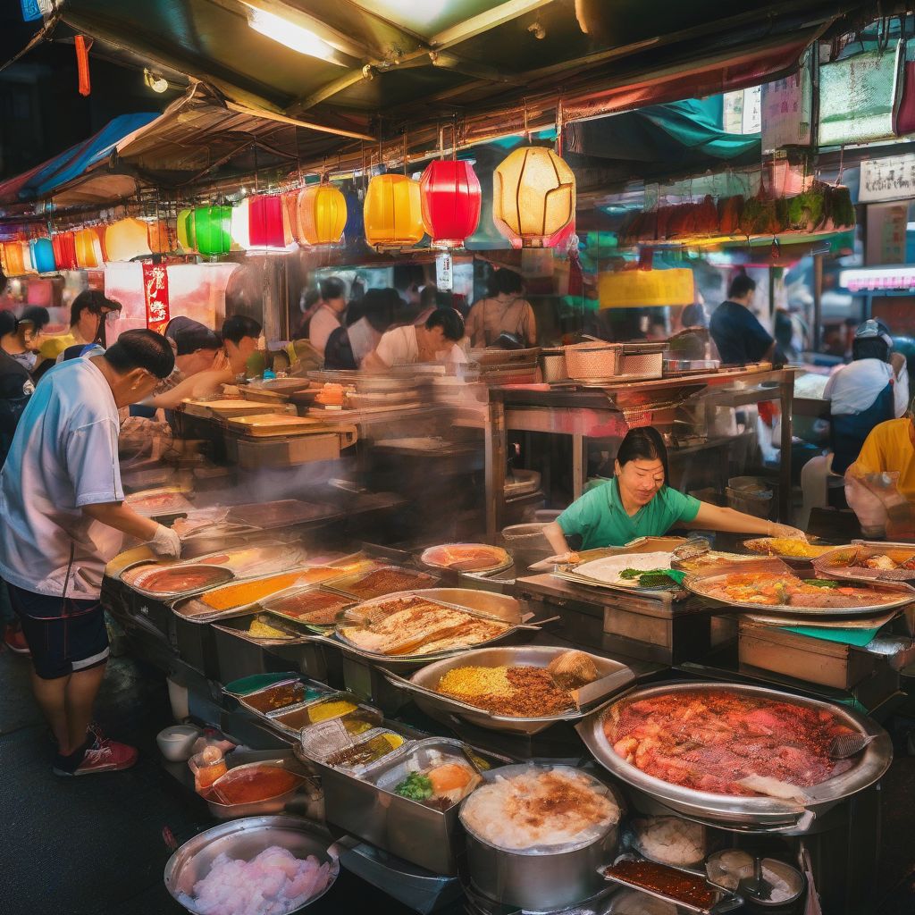 Taiwanese Street Food Stall